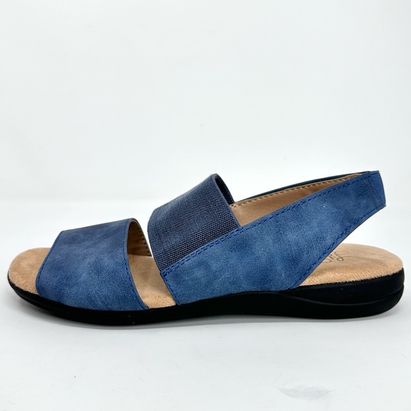 LifeStride Esta, Womens Blue Sandals Elastic Band - Picture 11 of 15
